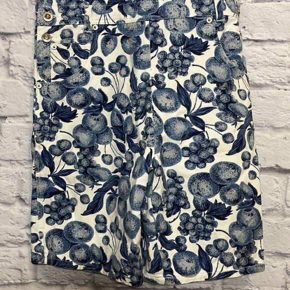METRO Express Fruit Print Short Overalls Size 14 - Picture 4 of 10